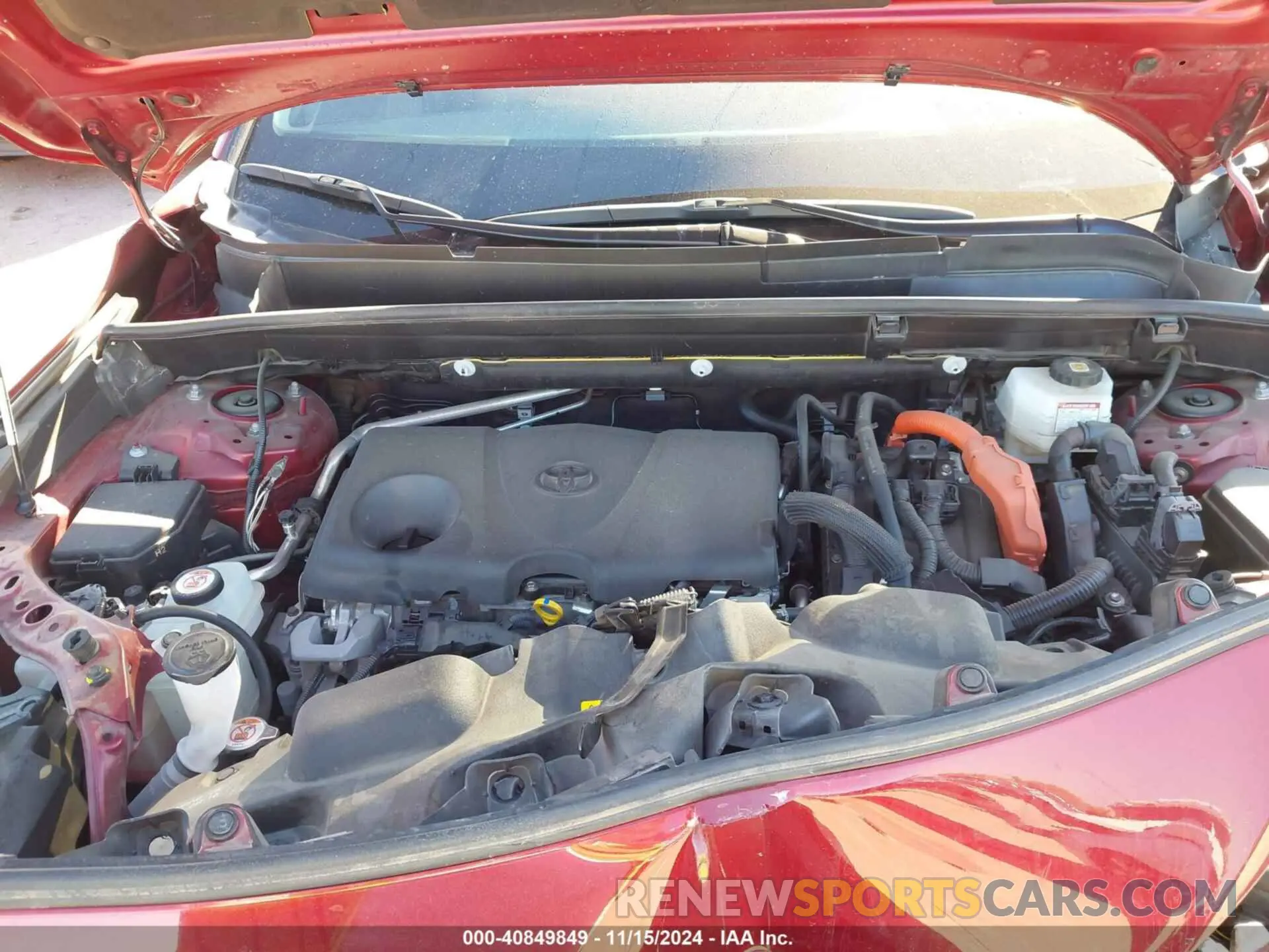 10 Photograph of a damaged car JTEAAAAH1MJ076494 TOYOTA VENZA 2021