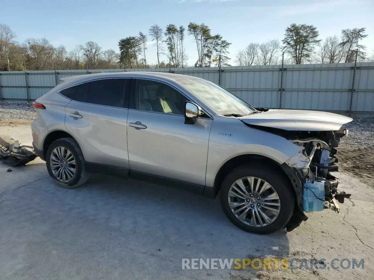 4 Photograph of a damaged car JTEAAAAH2MJ000704 TOYOTA VENZA 2021