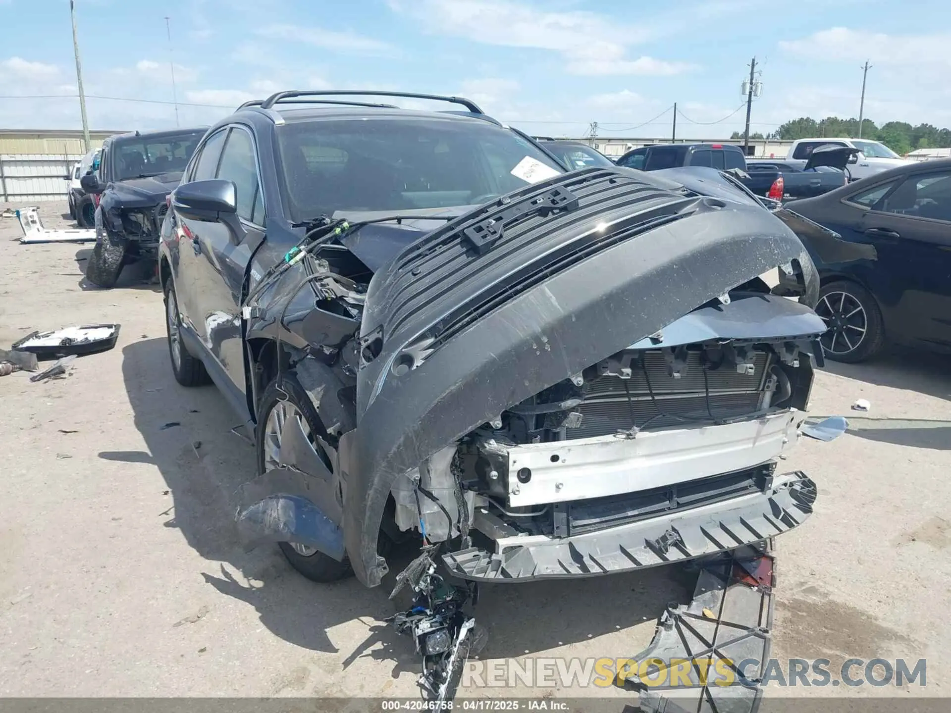 1 Photograph of a damaged car JTEAAAAH2MJ000900 TOYOTA VENZA 2021