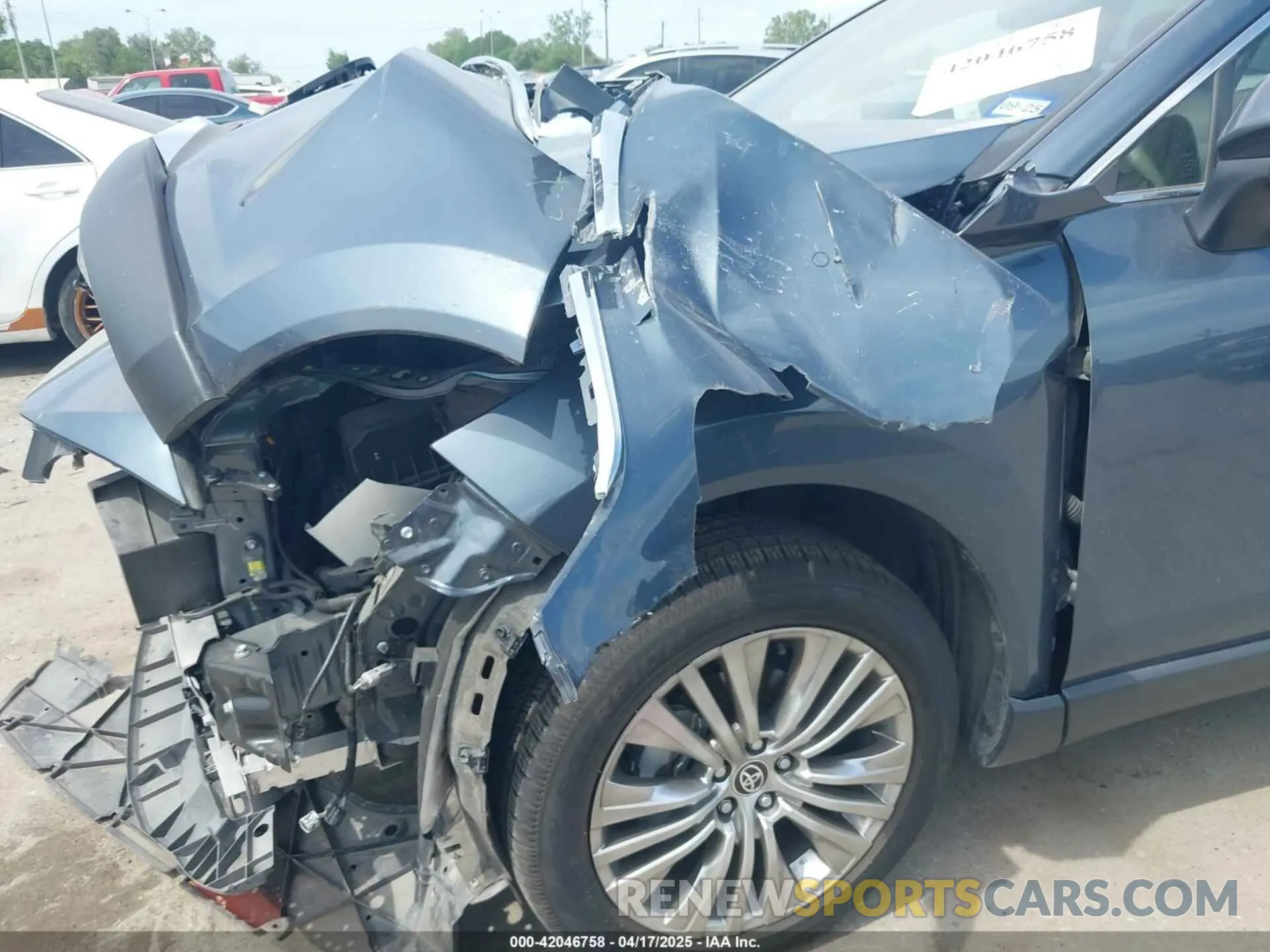 6 Photograph of a damaged car JTEAAAAH2MJ000900 TOYOTA VENZA 2021