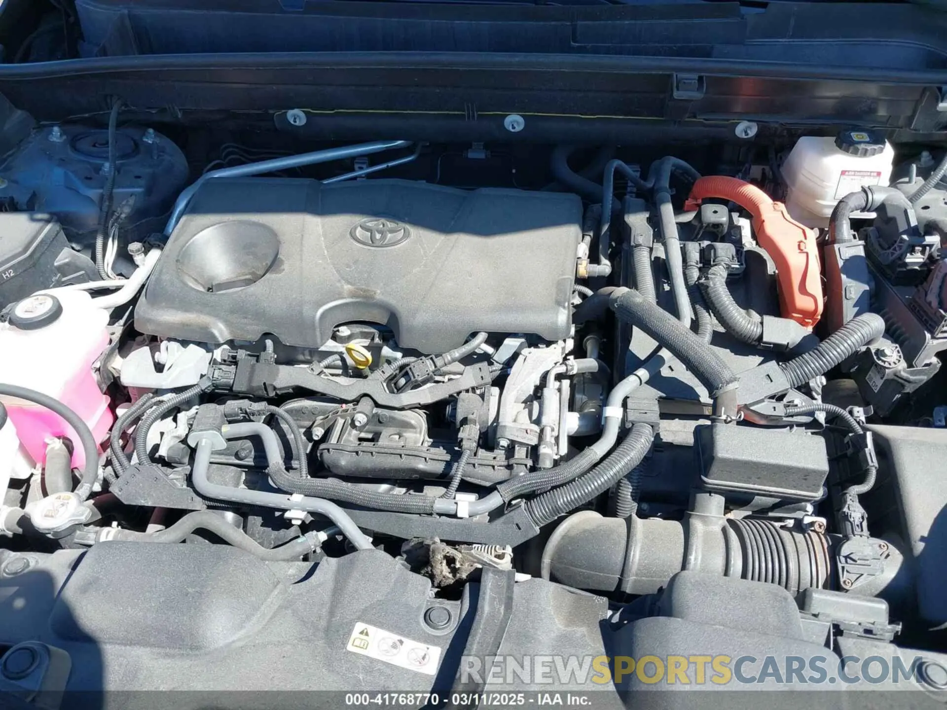 10 Photograph of a damaged car JTEAAAAH2MJ002520 TOYOTA VENZA 2021