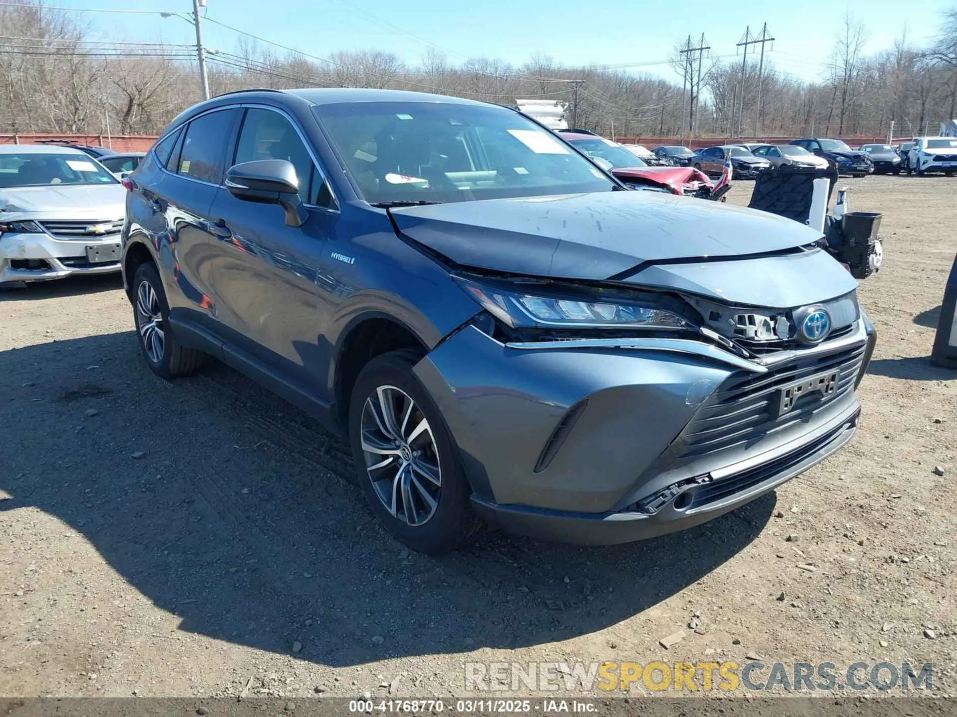 18 Photograph of a damaged car JTEAAAAH2MJ002520 TOYOTA VENZA 2021