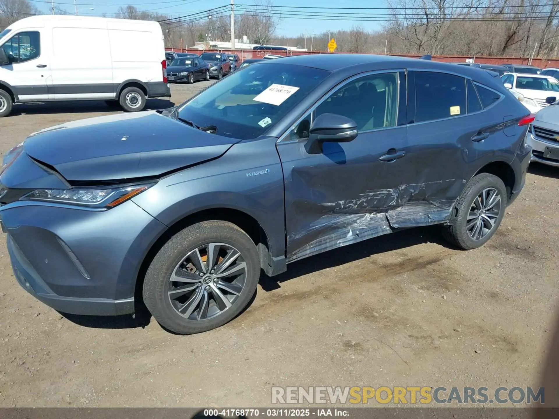 2 Photograph of a damaged car JTEAAAAH2MJ002520 TOYOTA VENZA 2021