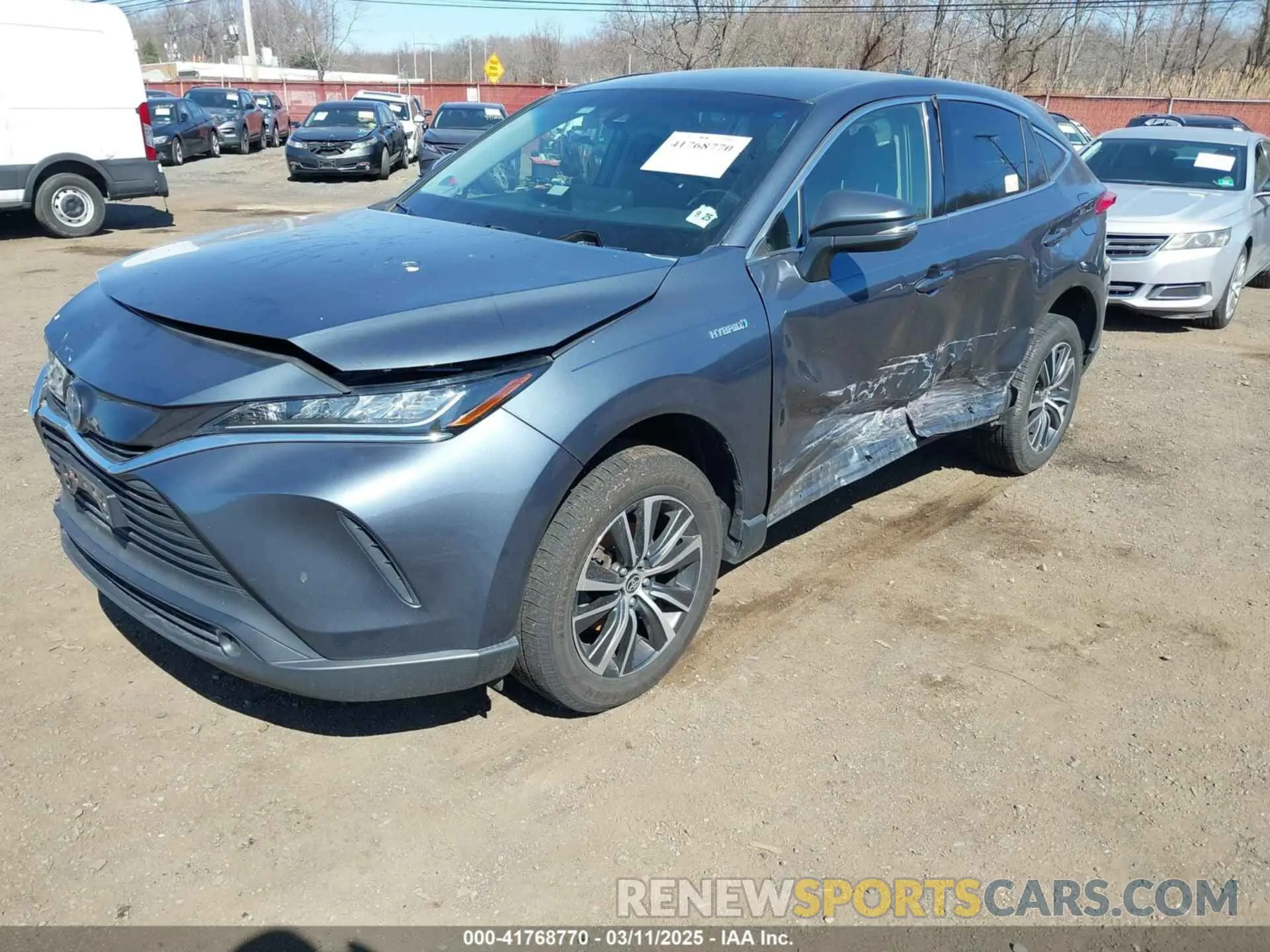 6 Photograph of a damaged car JTEAAAAH2MJ002520 TOYOTA VENZA 2021