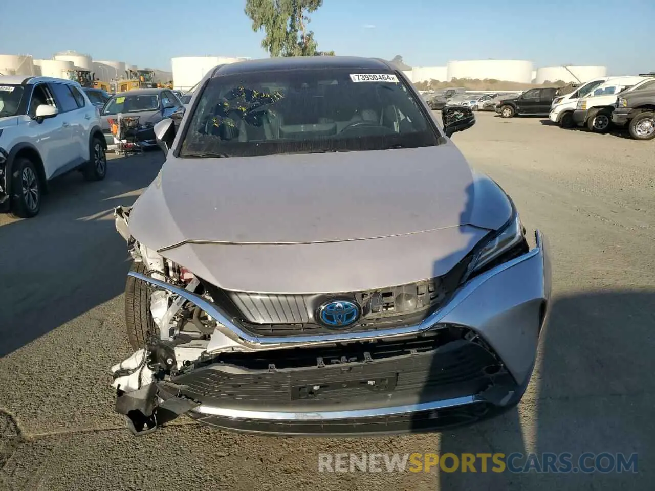 5 Photograph of a damaged car JTEAAAAH2MJ003991 TOYOTA VENZA 2021