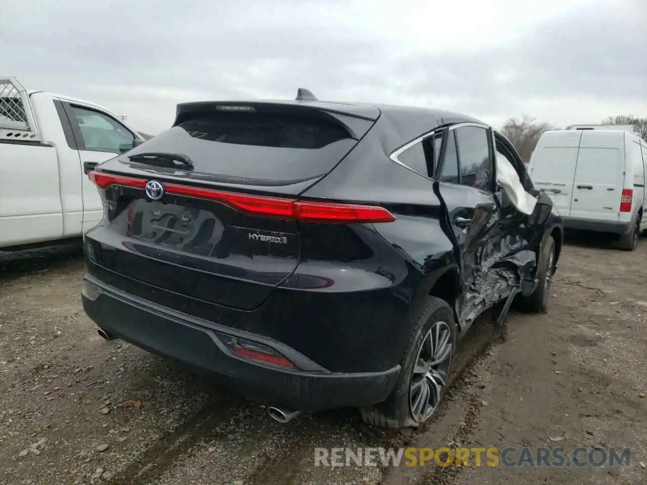 4 Photograph of a damaged car JTEAAAAH2MJ027773 TOYOTA VENZA 2021