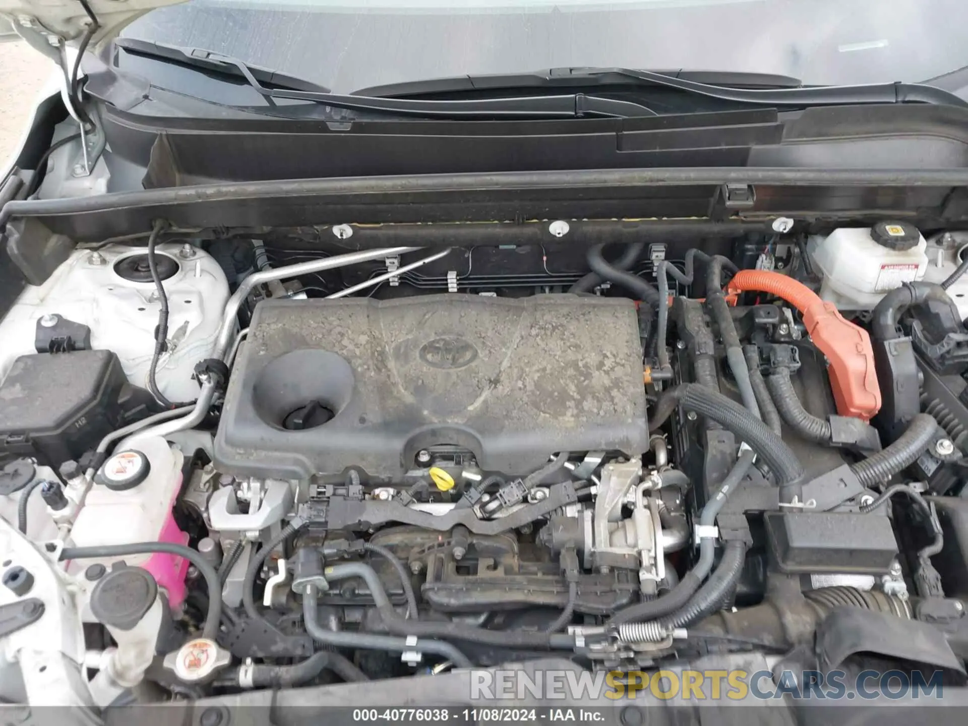 10 Photograph of a damaged car JTEAAAAH2MJ029894 TOYOTA VENZA 2021
