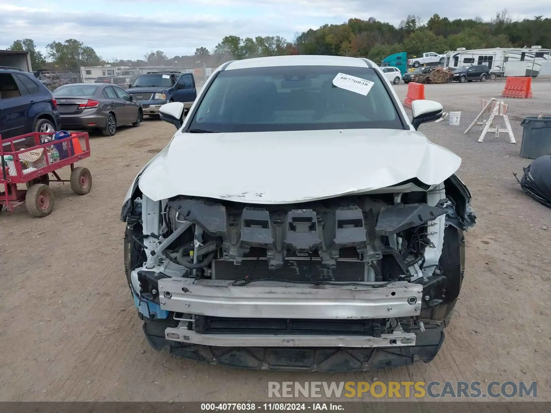 13 Photograph of a damaged car JTEAAAAH2MJ029894 TOYOTA VENZA 2021