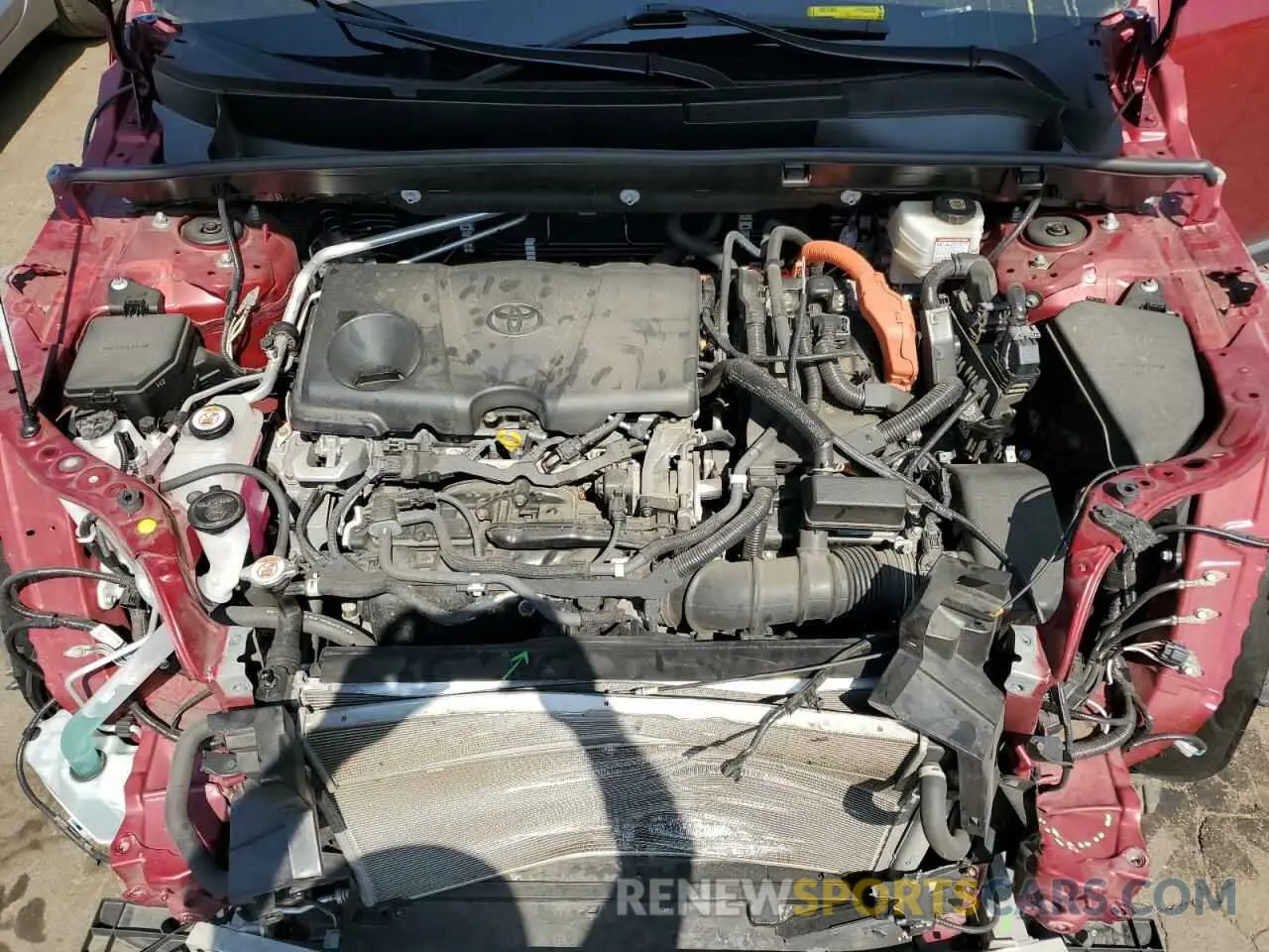 12 Photograph of a damaged car JTEAAAAH2MJ033542 TOYOTA VENZA 2021