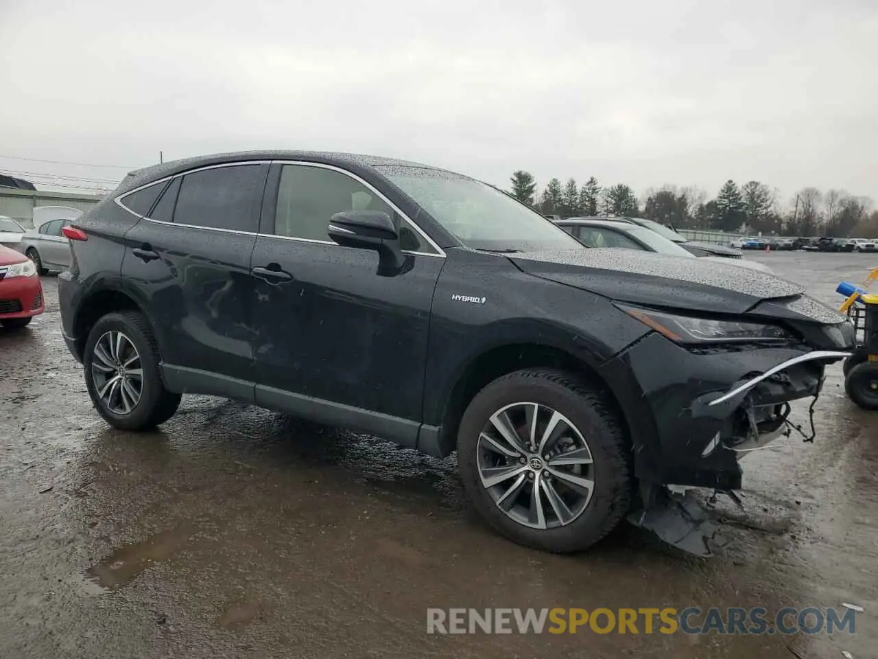 4 Photograph of a damaged car JTEAAAAH2MJ050650 TOYOTA VENZA 2021