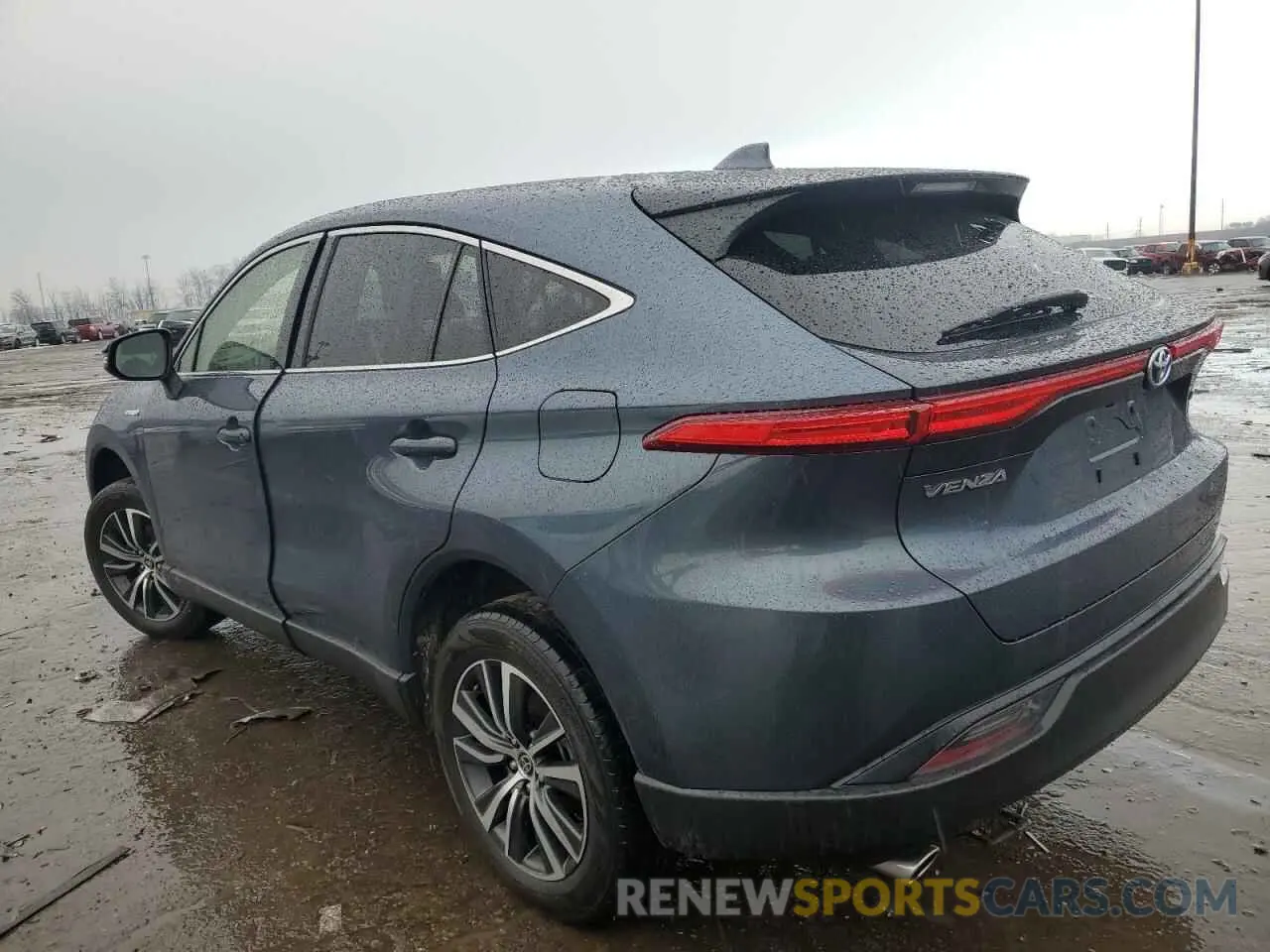 2 Photograph of a damaged car JTEAAAAH2MJ073247 TOYOTA VENZA 2021