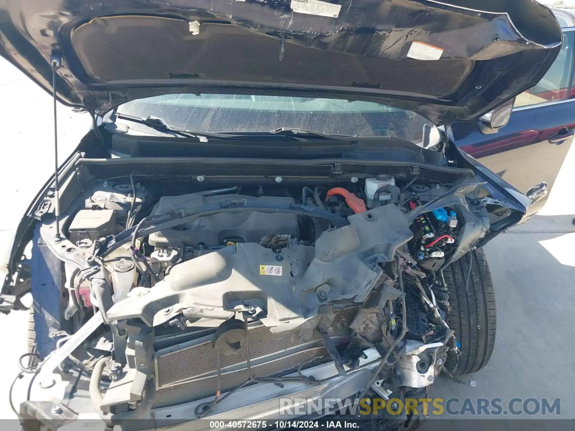10 Photograph of a damaged car JTEAAAAH2MJ075001 TOYOTA VENZA 2021