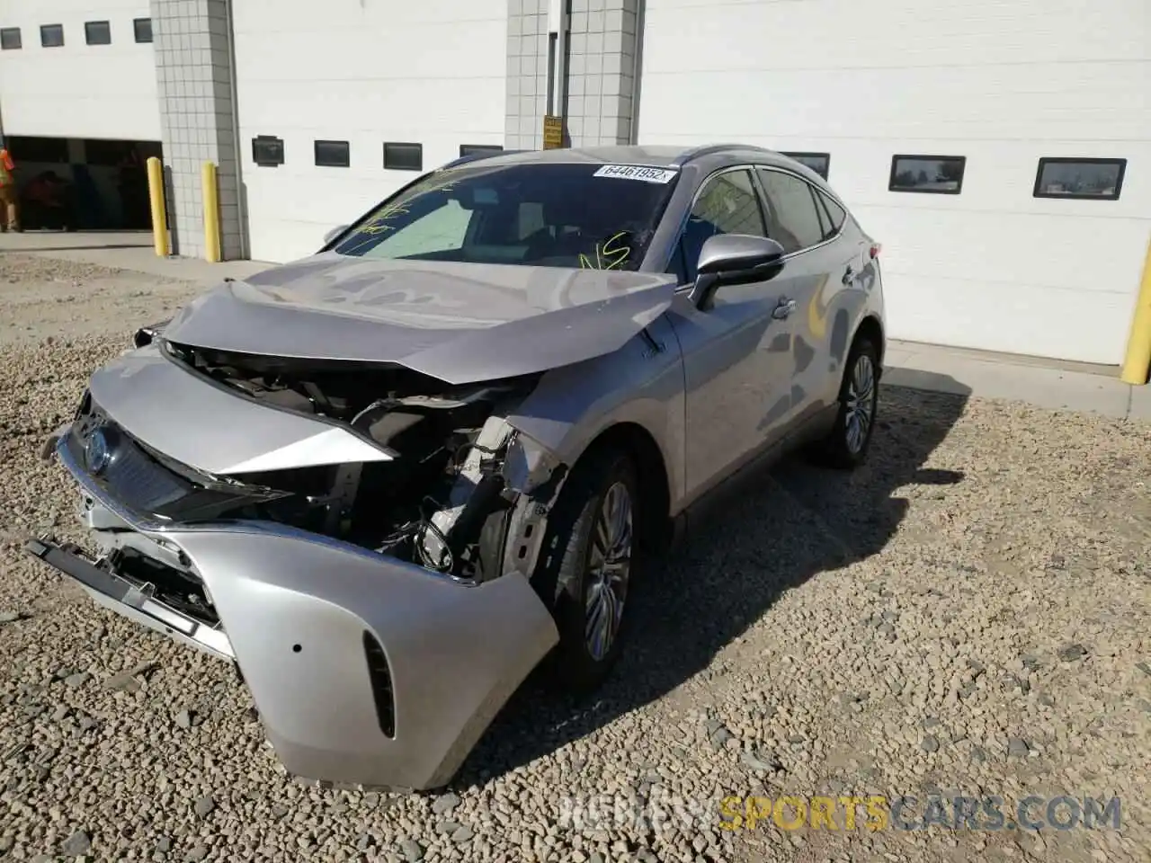 2 Photograph of a damaged car JTEAAAAH2MJ084331 TOYOTA VENZA 2021