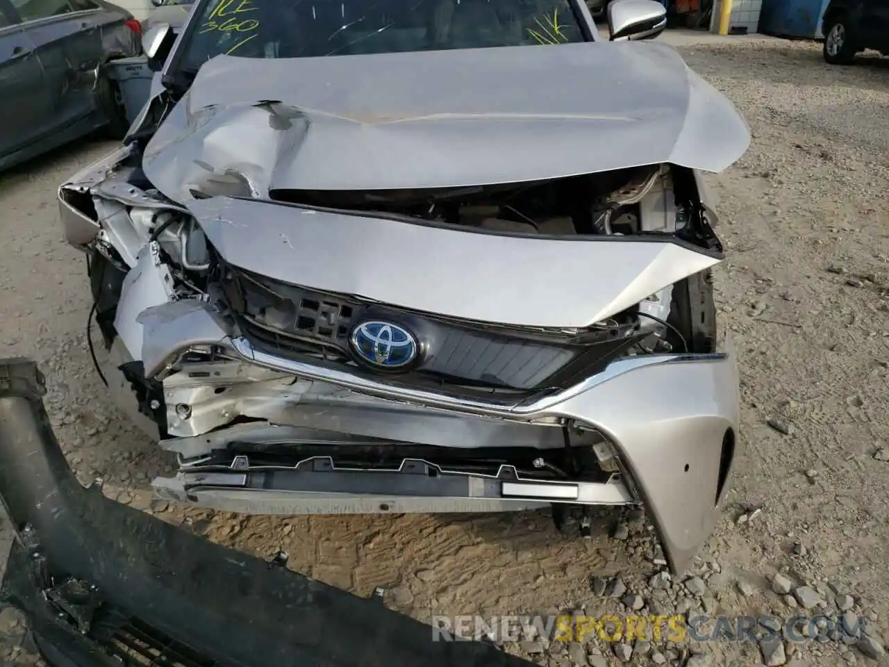 9 Photograph of a damaged car JTEAAAAH2MJ084331 TOYOTA VENZA 2021