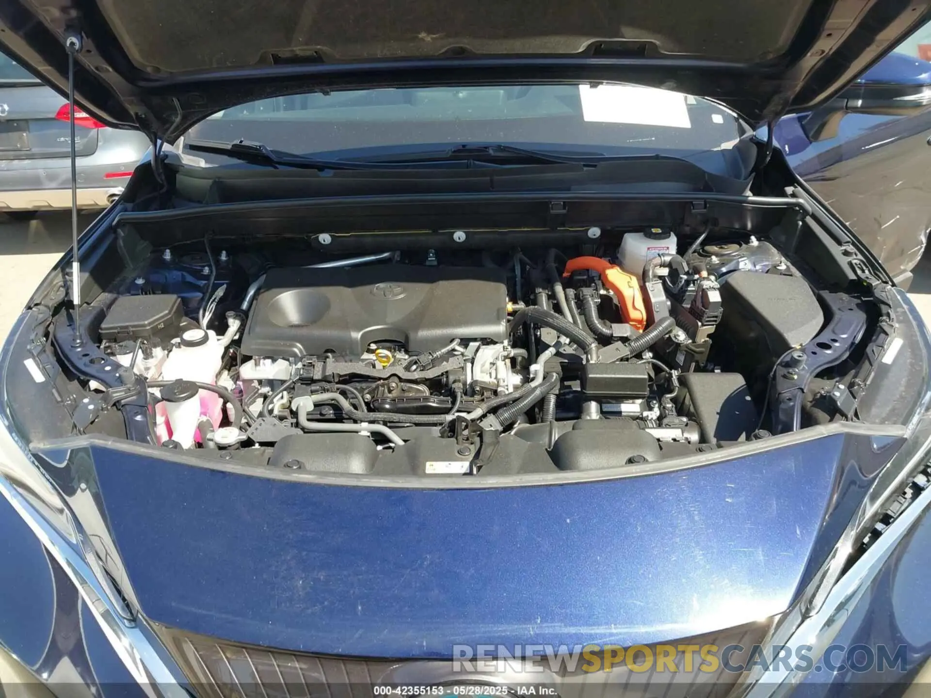 10 Photograph of a damaged car JTEAAAAH3MJ002154 TOYOTA VENZA 2021