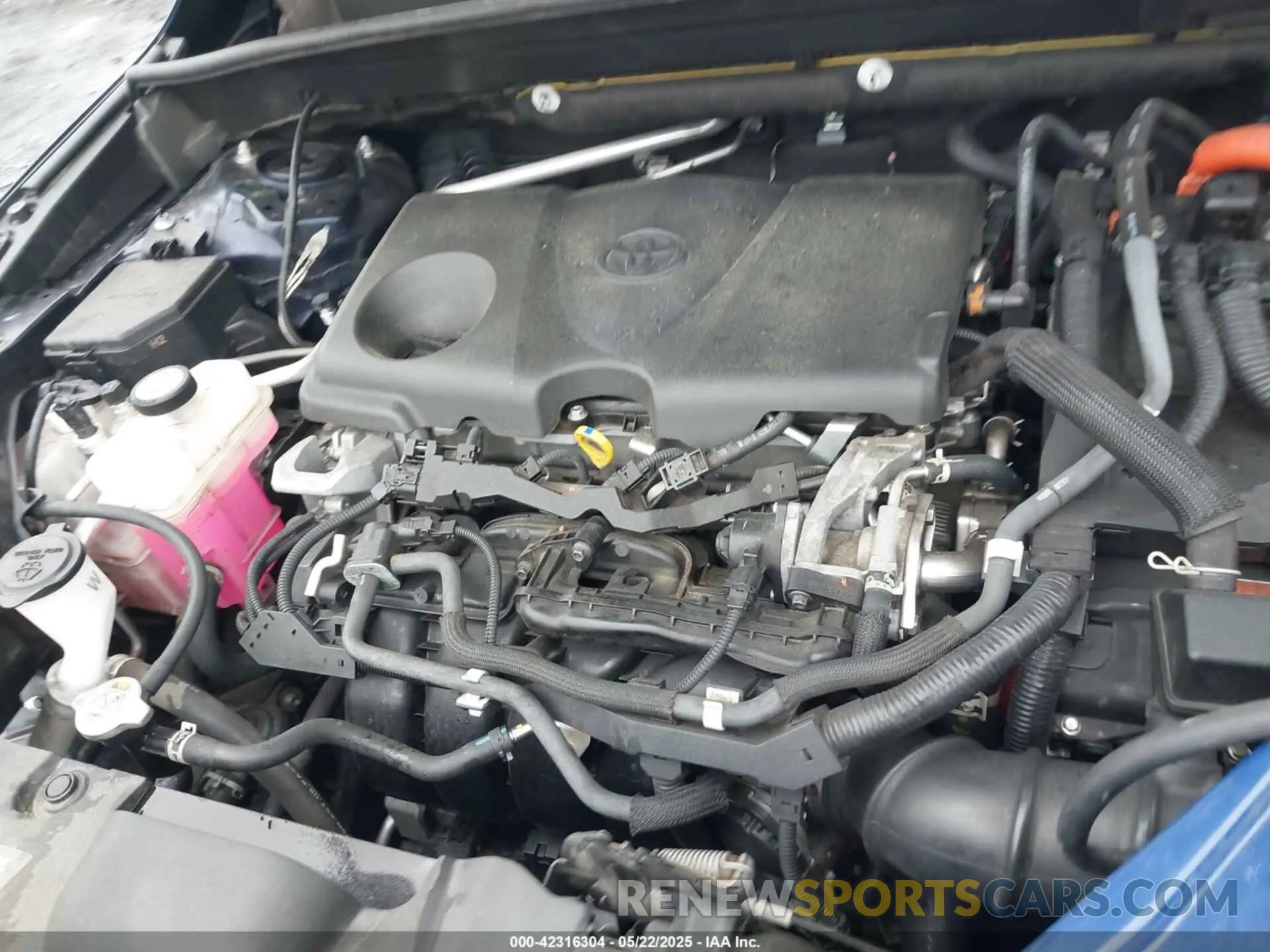 10 Photograph of a damaged car JTEAAAAH3MJ023795 TOYOTA VENZA 2021