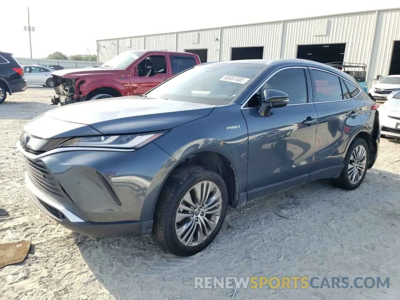 1 Photograph of a damaged car JTEAAAAH3MJ026101 TOYOTA VENZA 2021