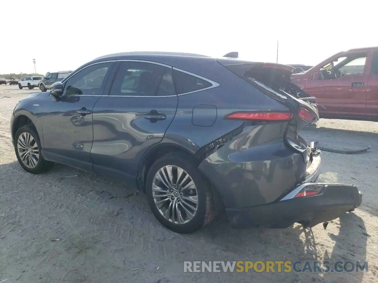 2 Photograph of a damaged car JTEAAAAH3MJ026101 TOYOTA VENZA 2021