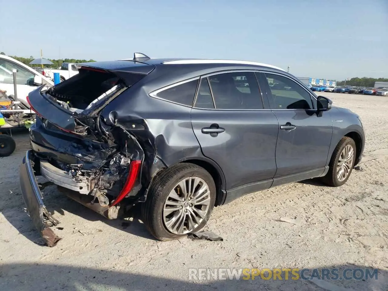3 Photograph of a damaged car JTEAAAAH3MJ026101 TOYOTA VENZA 2021