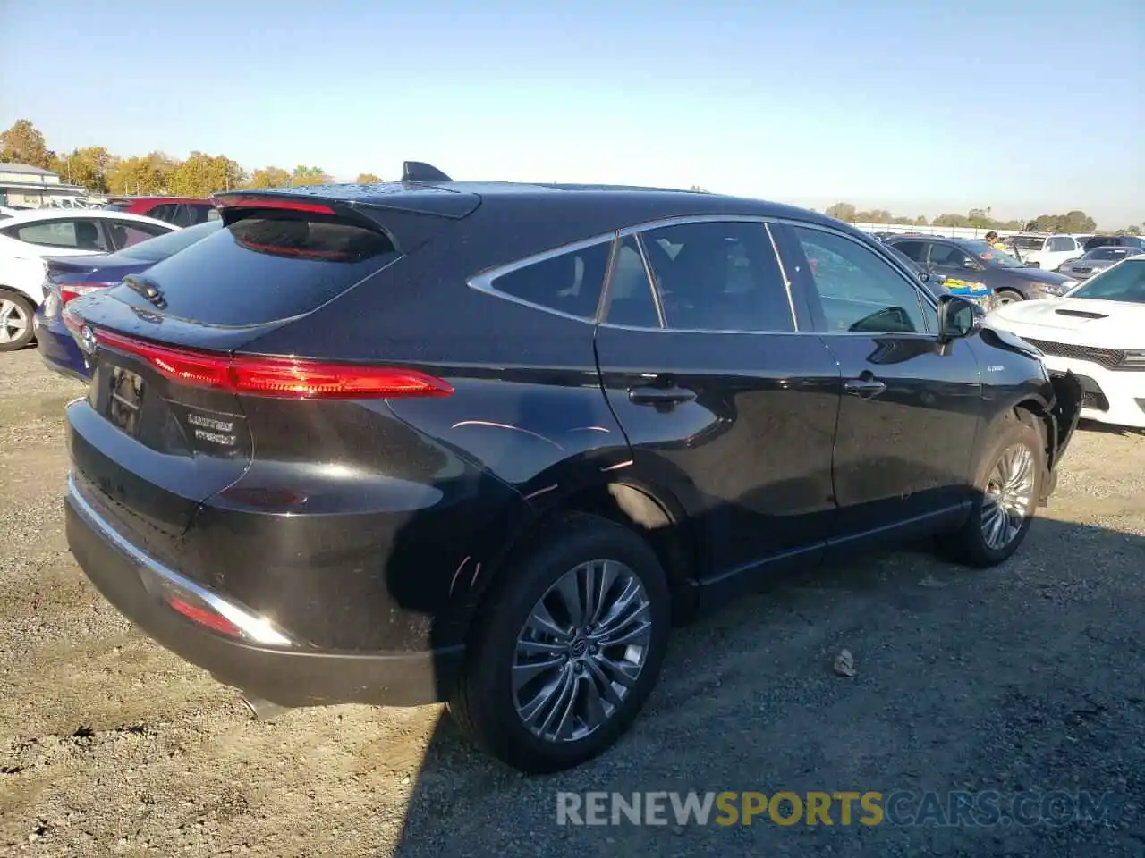 3 Photograph of a damaged car JTEAAAAH3MJ039656 TOYOTA VENZA 2021