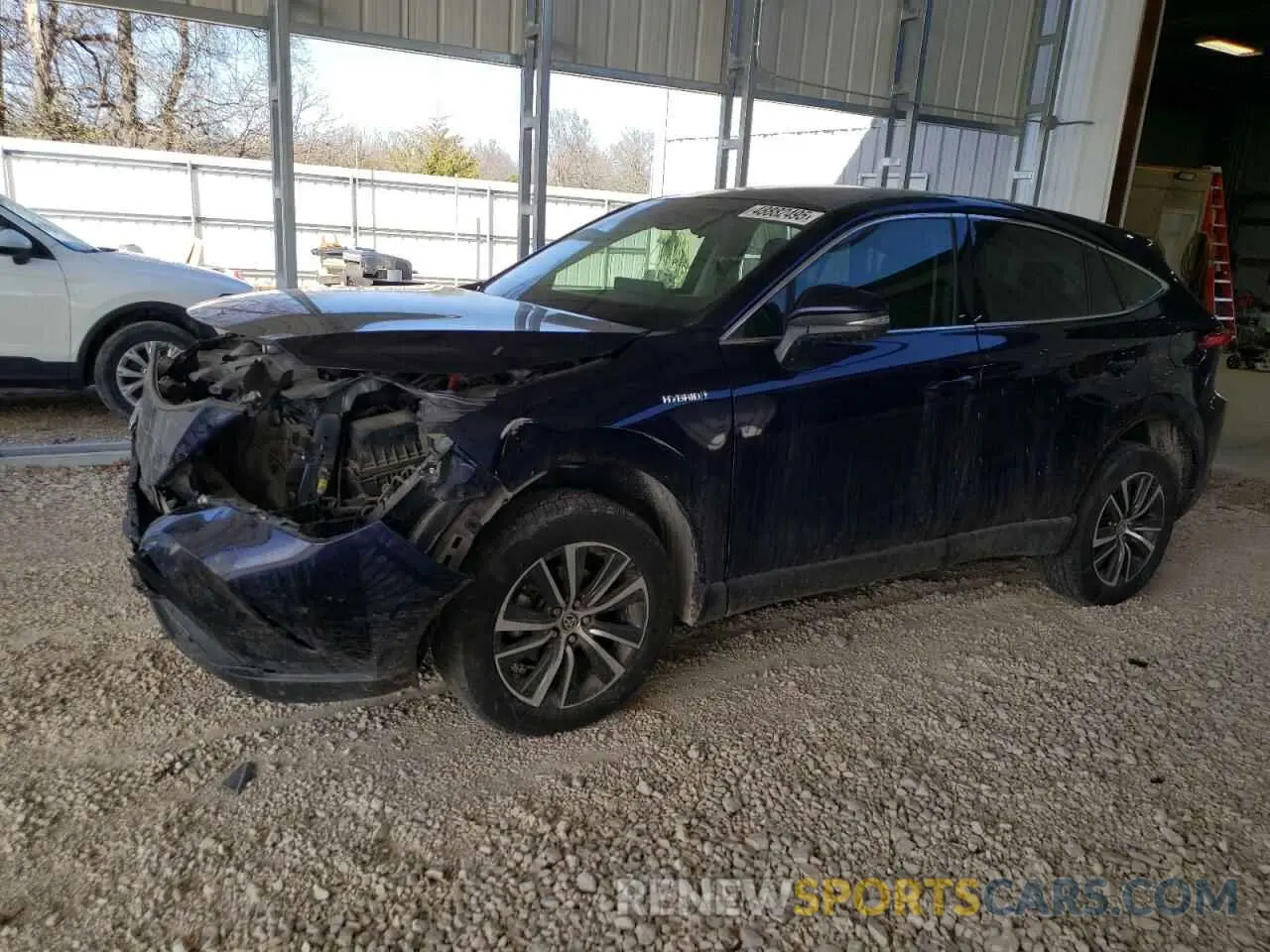 1 Photograph of a damaged car JTEAAAAH3MJ044484 TOYOTA VENZA 2021