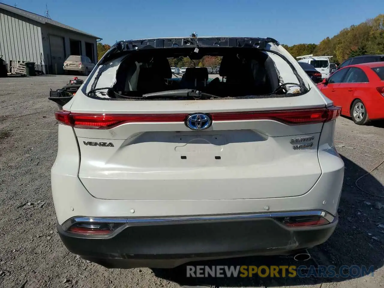 6 Photograph of a damaged car JTEAAAAH3MJ048843 TOYOTA VENZA 2021