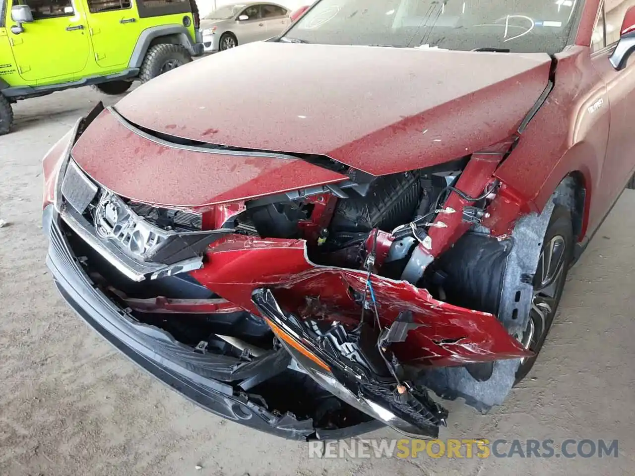 9 Photograph of a damaged car JTEAAAAH3MJ062645 TOYOTA VENZA 2021