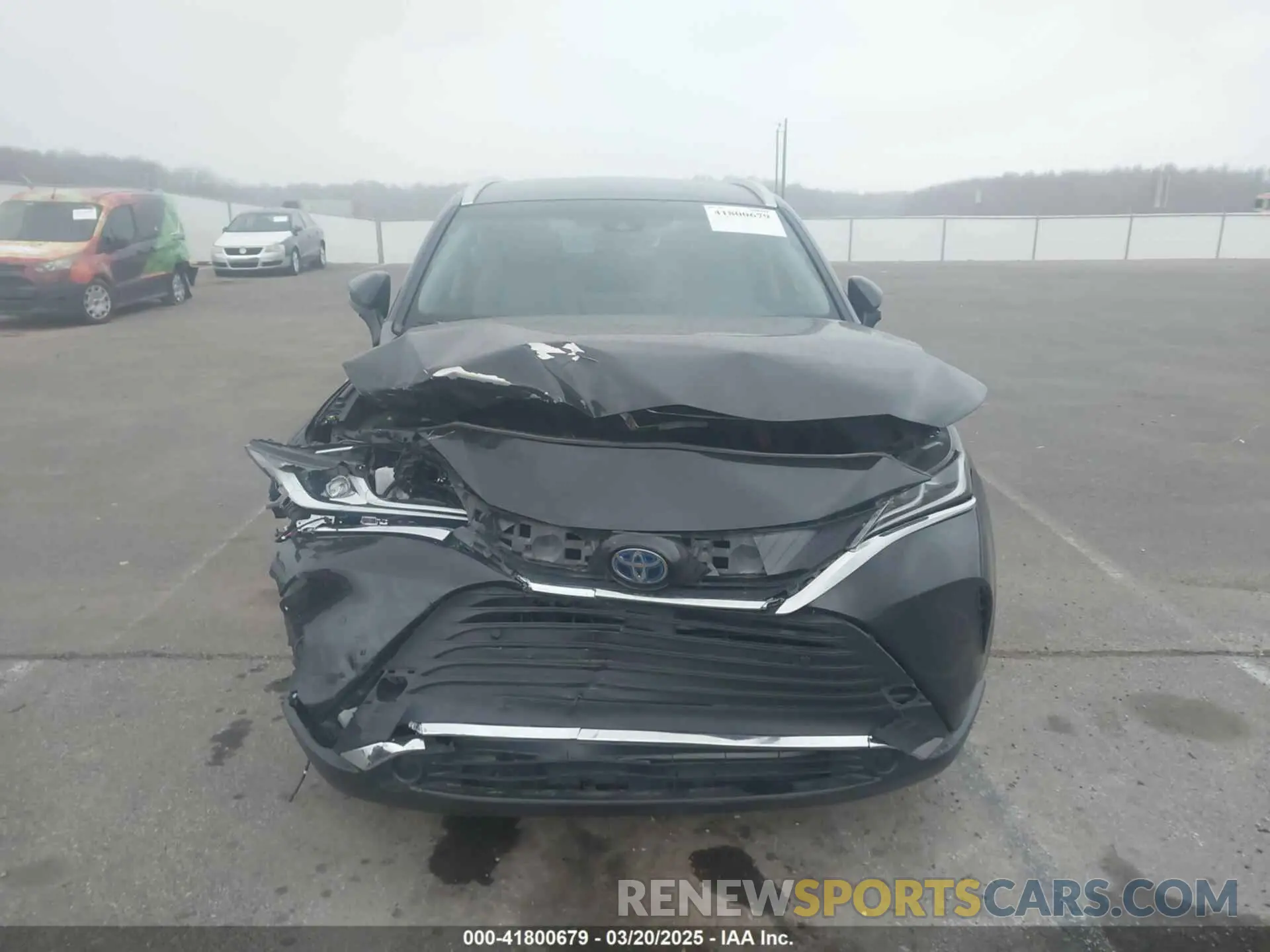 12 Photograph of a damaged car JTEAAAAH3MJ063486 TOYOTA VENZA 2021