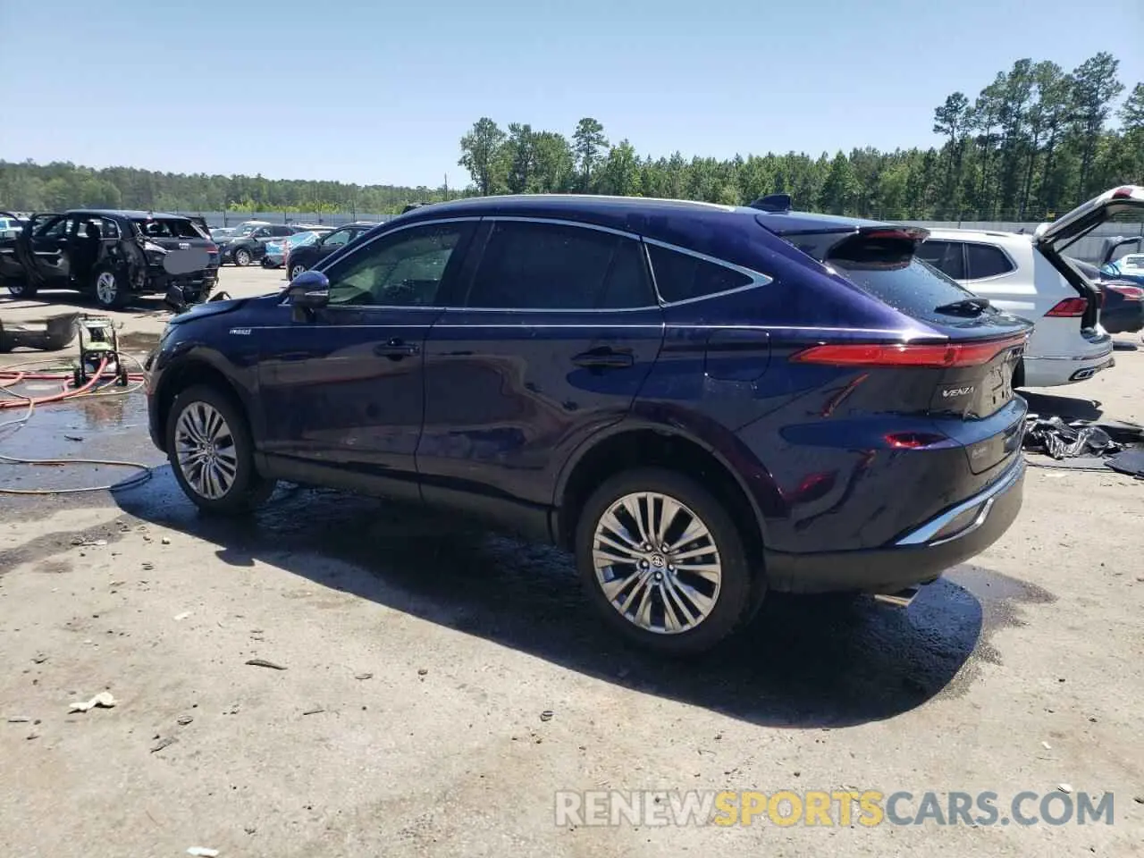 2 Photograph of a damaged car JTEAAAAH3MJ072821 TOYOTA VENZA 2021