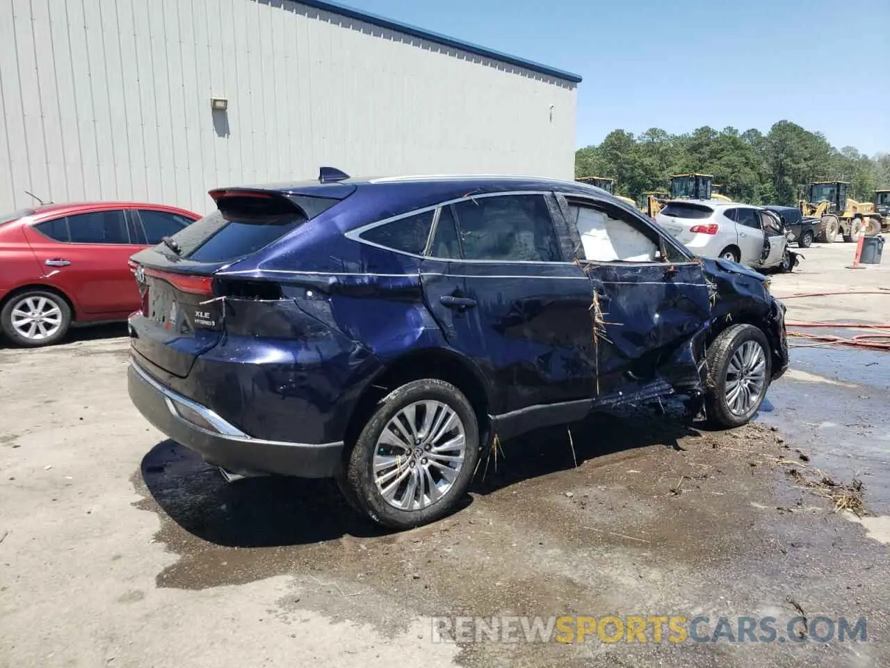 3 Photograph of a damaged car JTEAAAAH3MJ072821 TOYOTA VENZA 2021