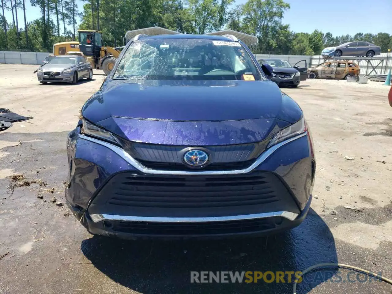 5 Photograph of a damaged car JTEAAAAH3MJ072821 TOYOTA VENZA 2021