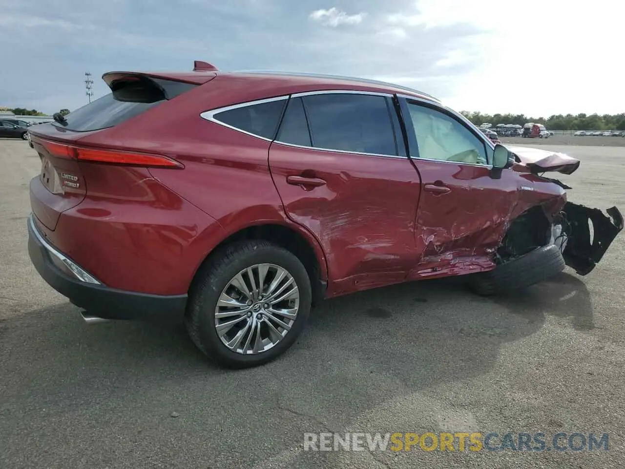 3 Photograph of a damaged car JTEAAAAH3MJ073144 TOYOTA VENZA 2021
