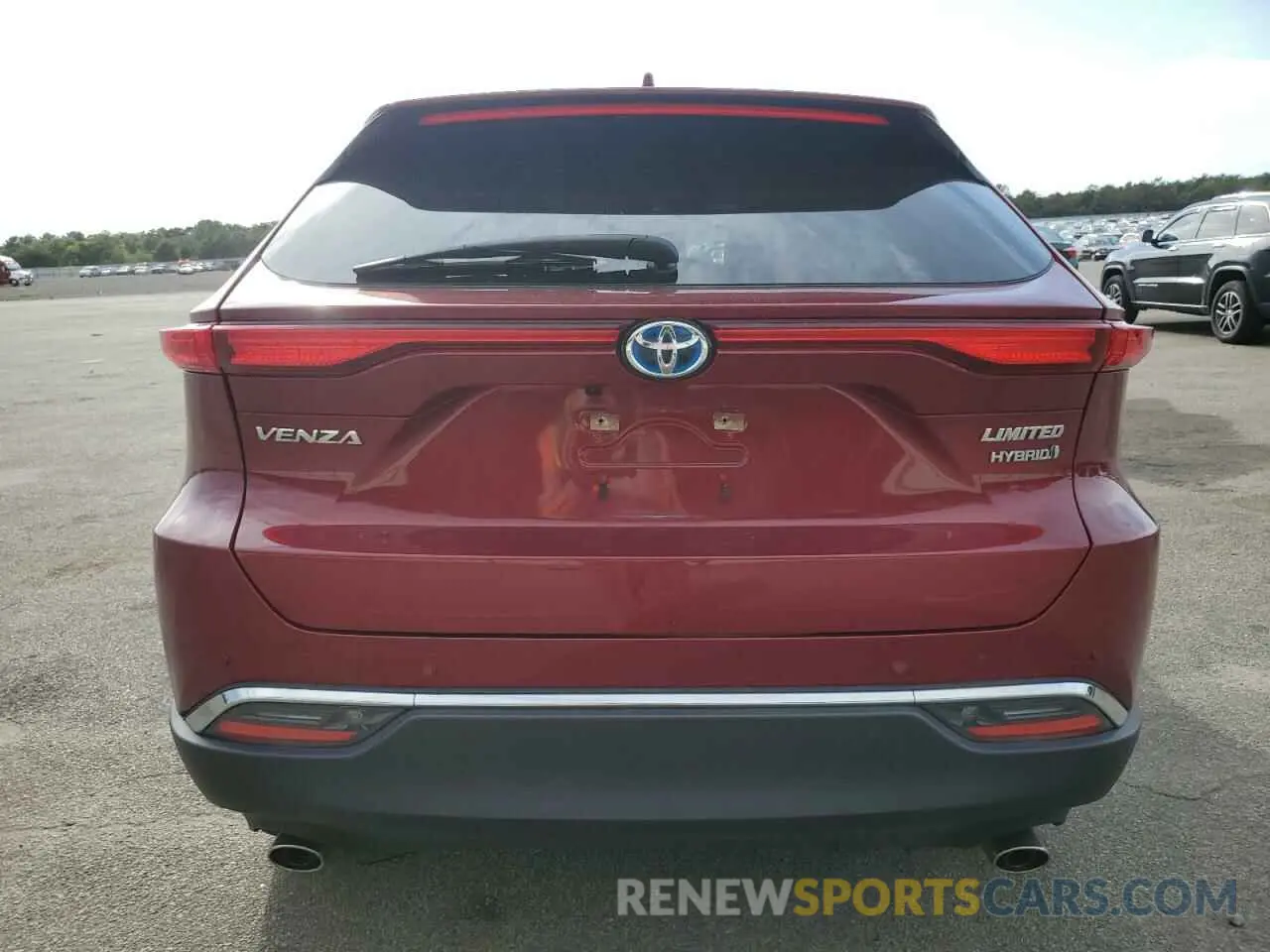 6 Photograph of a damaged car JTEAAAAH3MJ073144 TOYOTA VENZA 2021