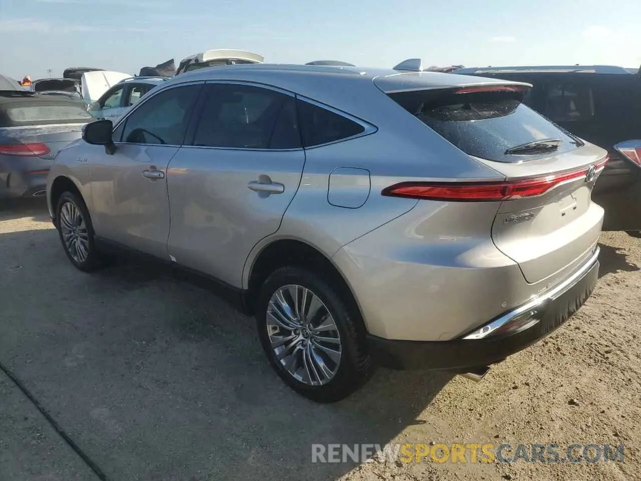 2 Photograph of a damaged car JTEAAAAH3MJ079347 TOYOTA VENZA 2021