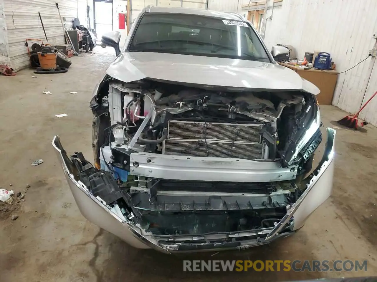 5 Photograph of a damaged car JTEAAAAH4MJ002843 TOYOTA VENZA 2021