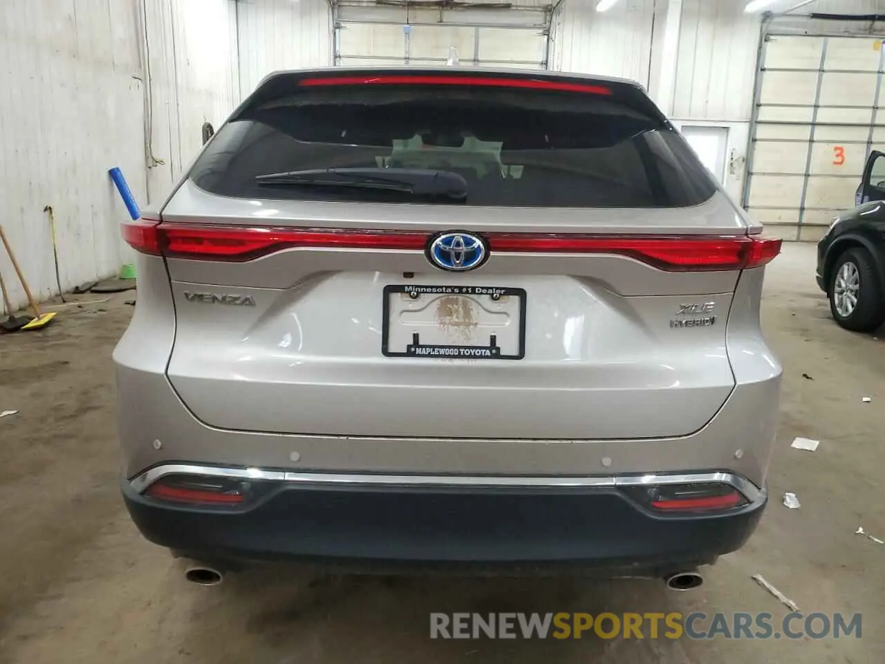 6 Photograph of a damaged car JTEAAAAH4MJ002843 TOYOTA VENZA 2021