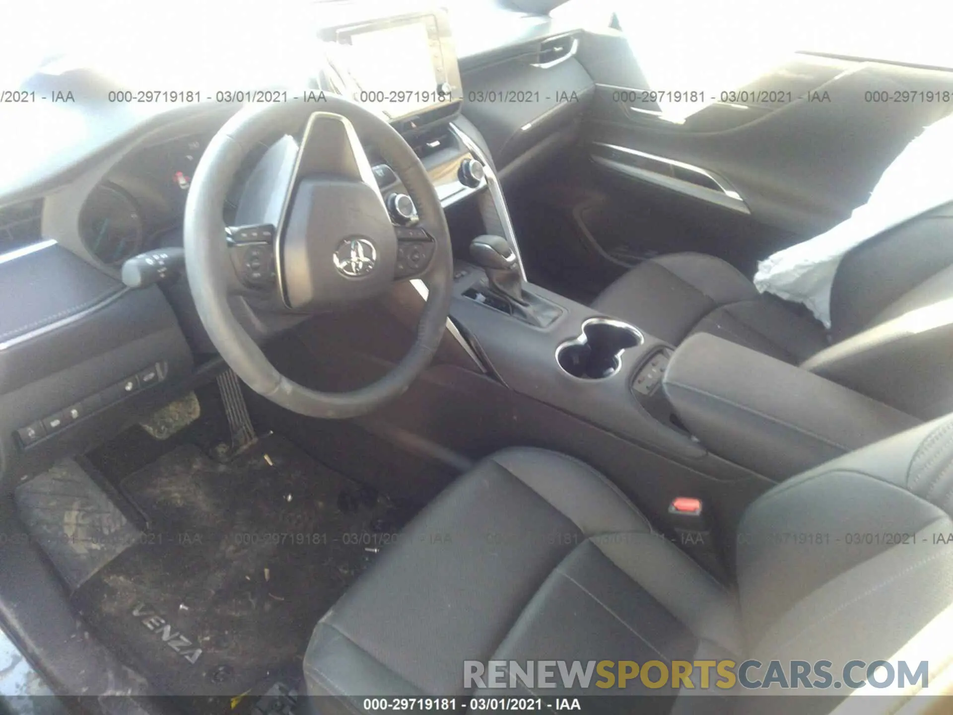 5 Photograph of a damaged car JTEAAAAH4MJ014605 TOYOTA VENZA 2021