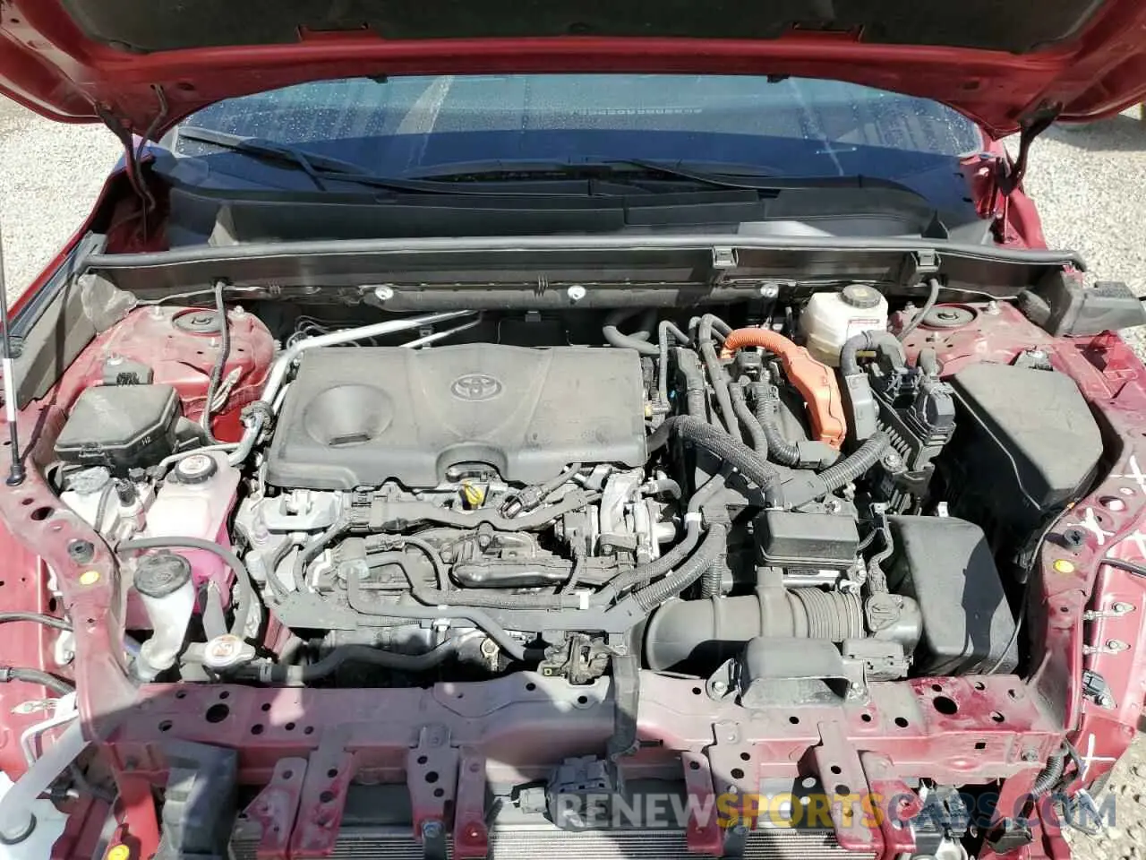12 Photograph of a damaged car JTEAAAAH4MJ016015 TOYOTA VENZA 2021