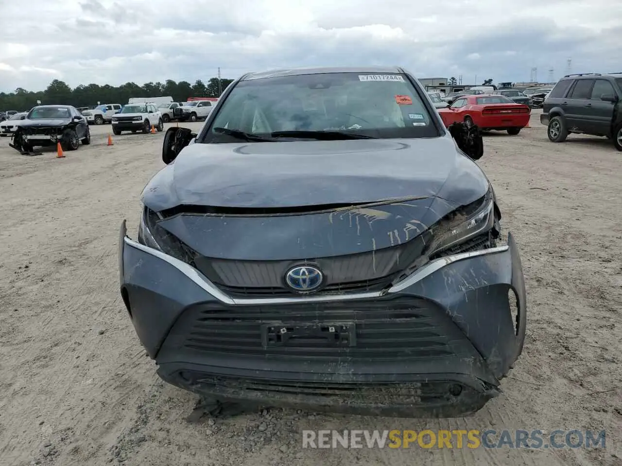 5 Photograph of a damaged car JTEAAAAH4MJ018881 TOYOTA VENZA 2021