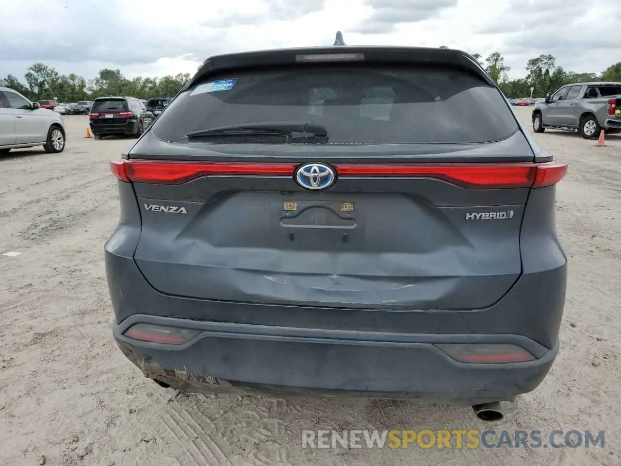 6 Photograph of a damaged car JTEAAAAH4MJ018881 TOYOTA VENZA 2021