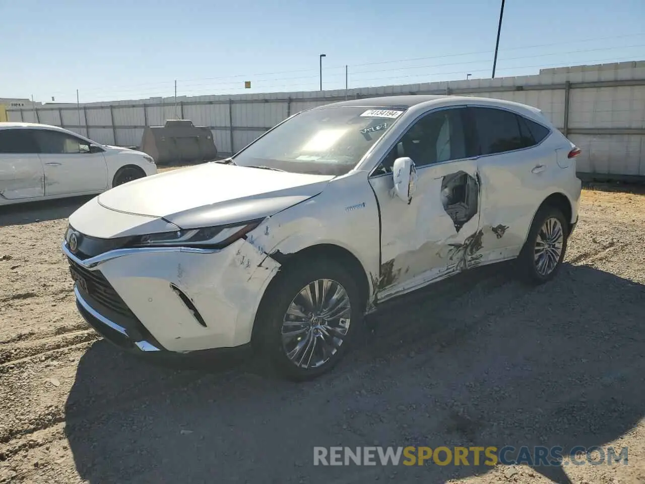 2 Photograph of a damaged car JTEAAAAH4MJ025426 TOYOTA VENZA 2021