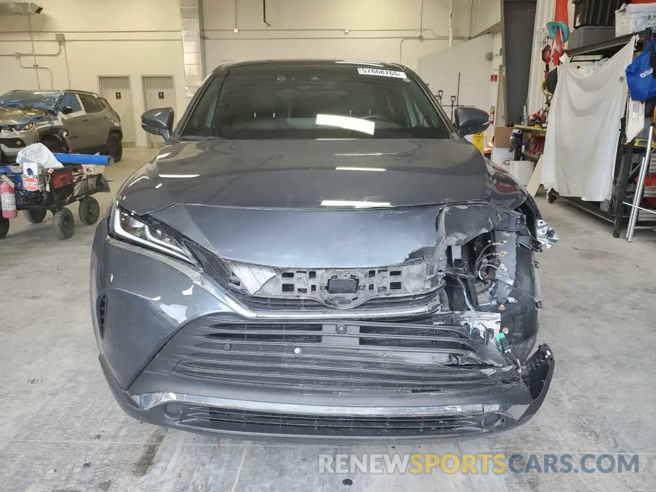 5 Photograph of a damaged car JTEAAAAH4MJ036619 TOYOTA VENZA 2021