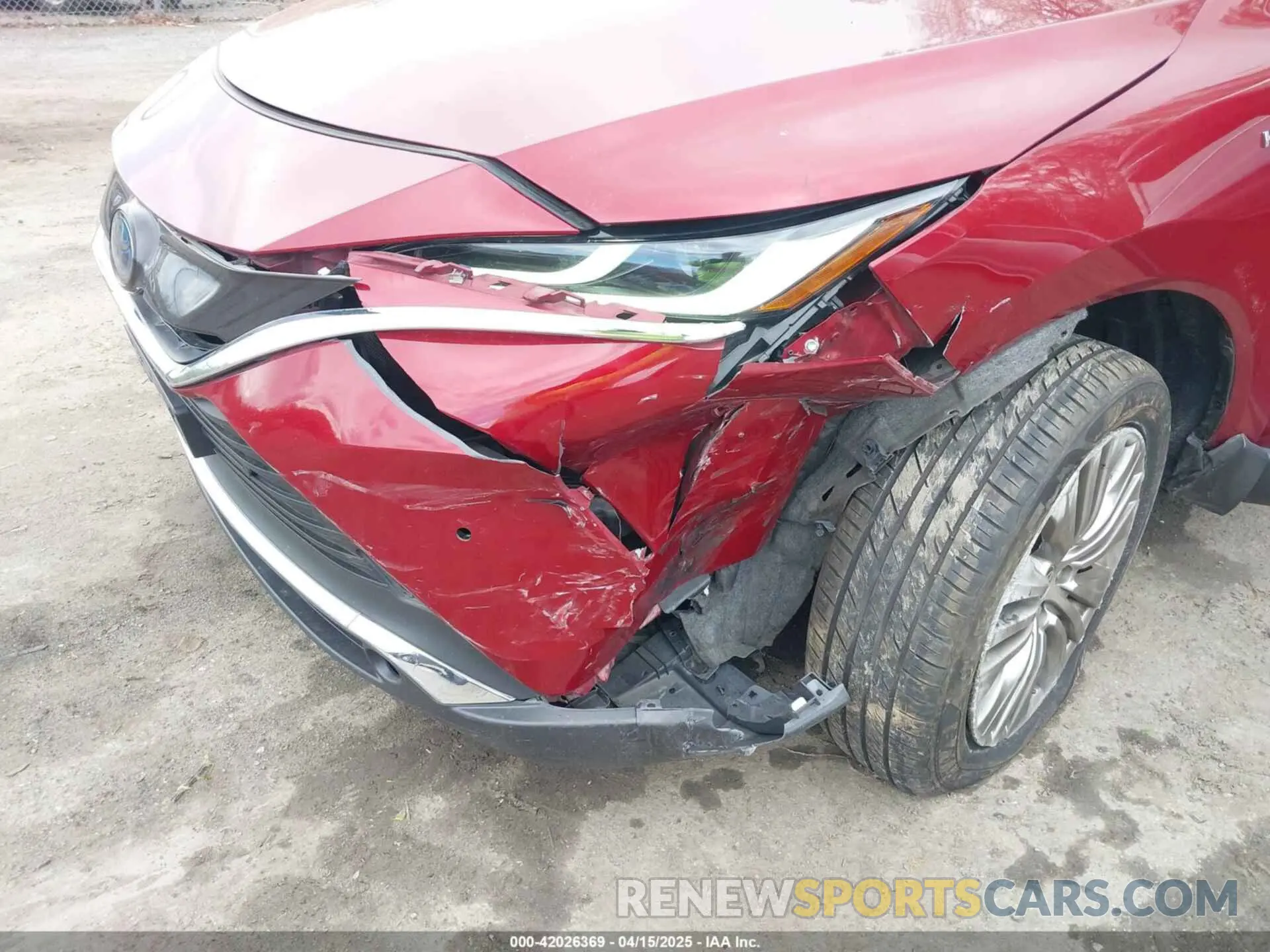 6 Photograph of a damaged car JTEAAAAH4MJ036832 TOYOTA VENZA 2021