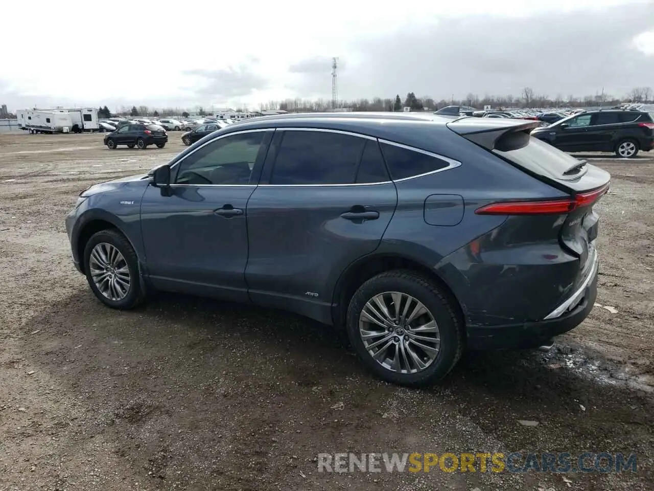 2 Photograph of a damaged car JTEAAAAH4MJ052397 TOYOTA VENZA 2021