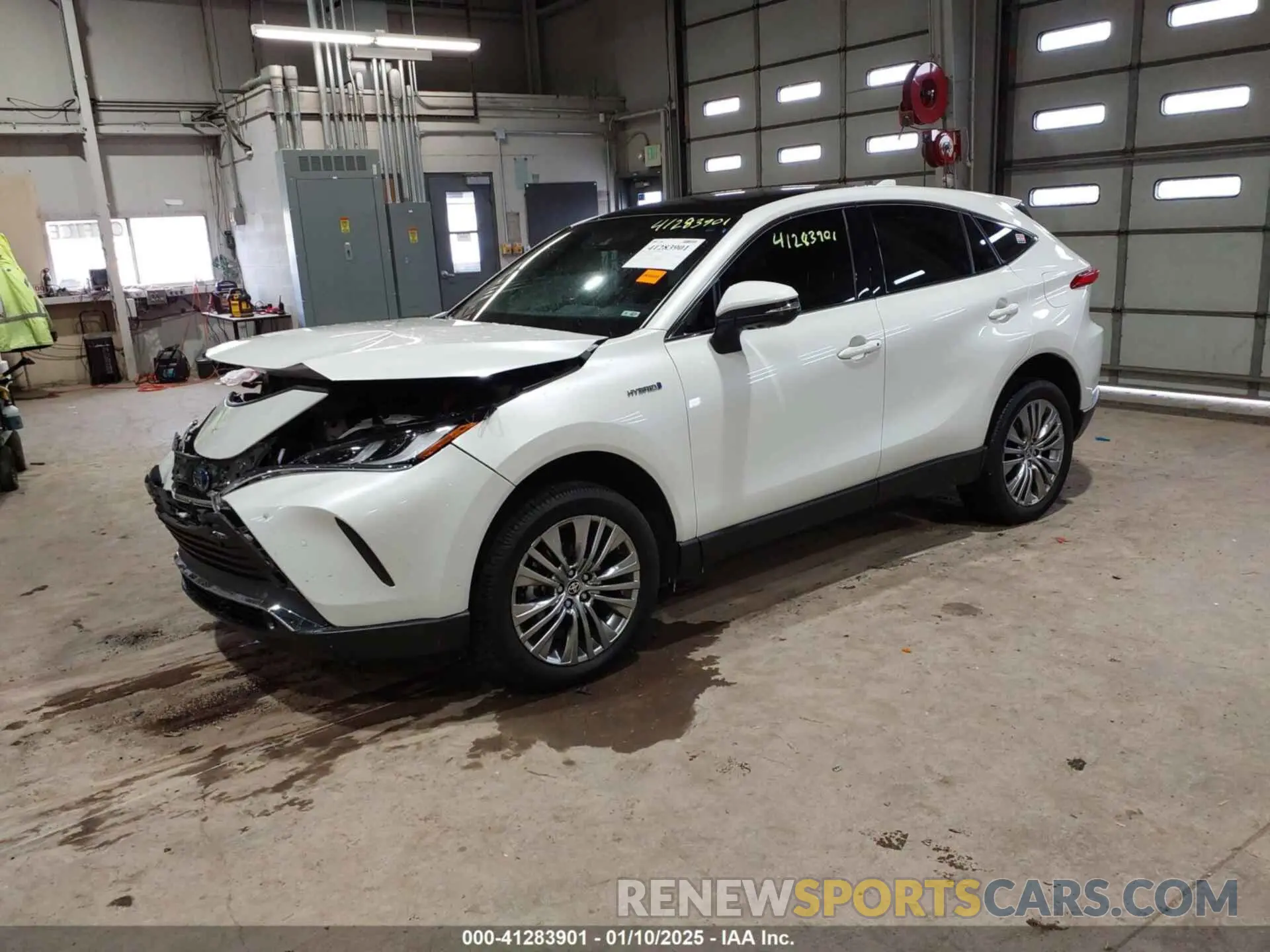 2 Photograph of a damaged car JTEAAAAH4MJ068907 TOYOTA VENZA 2021