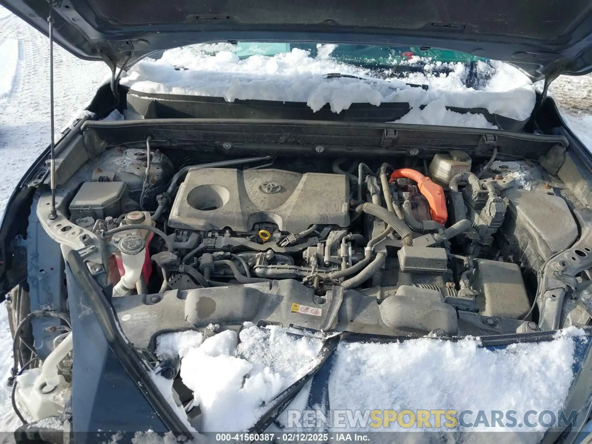 10 Photograph of a damaged car JTEAAAAH5MJ002768 TOYOTA VENZA 2021