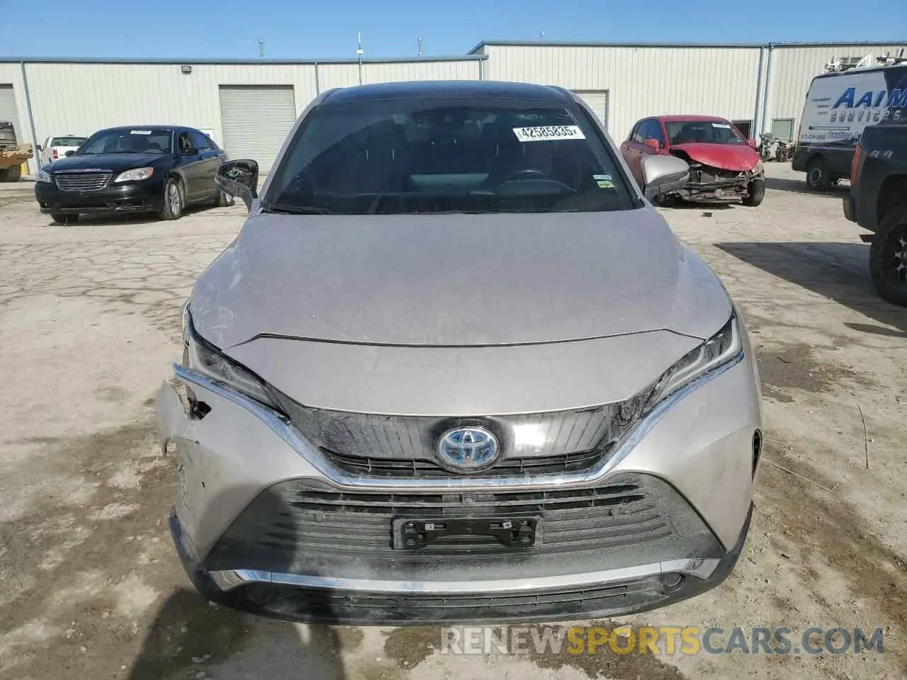 5 Photograph of a damaged car JTEAAAAH5MJ012605 TOYOTA VENZA 2021