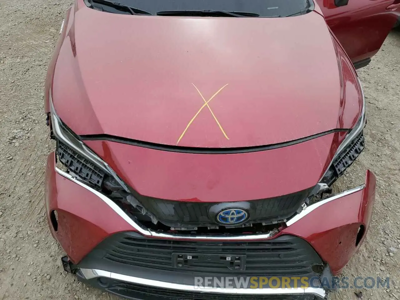 7 Photograph of a damaged car JTEAAAAH5MJ020770 TOYOTA VENZA 2021