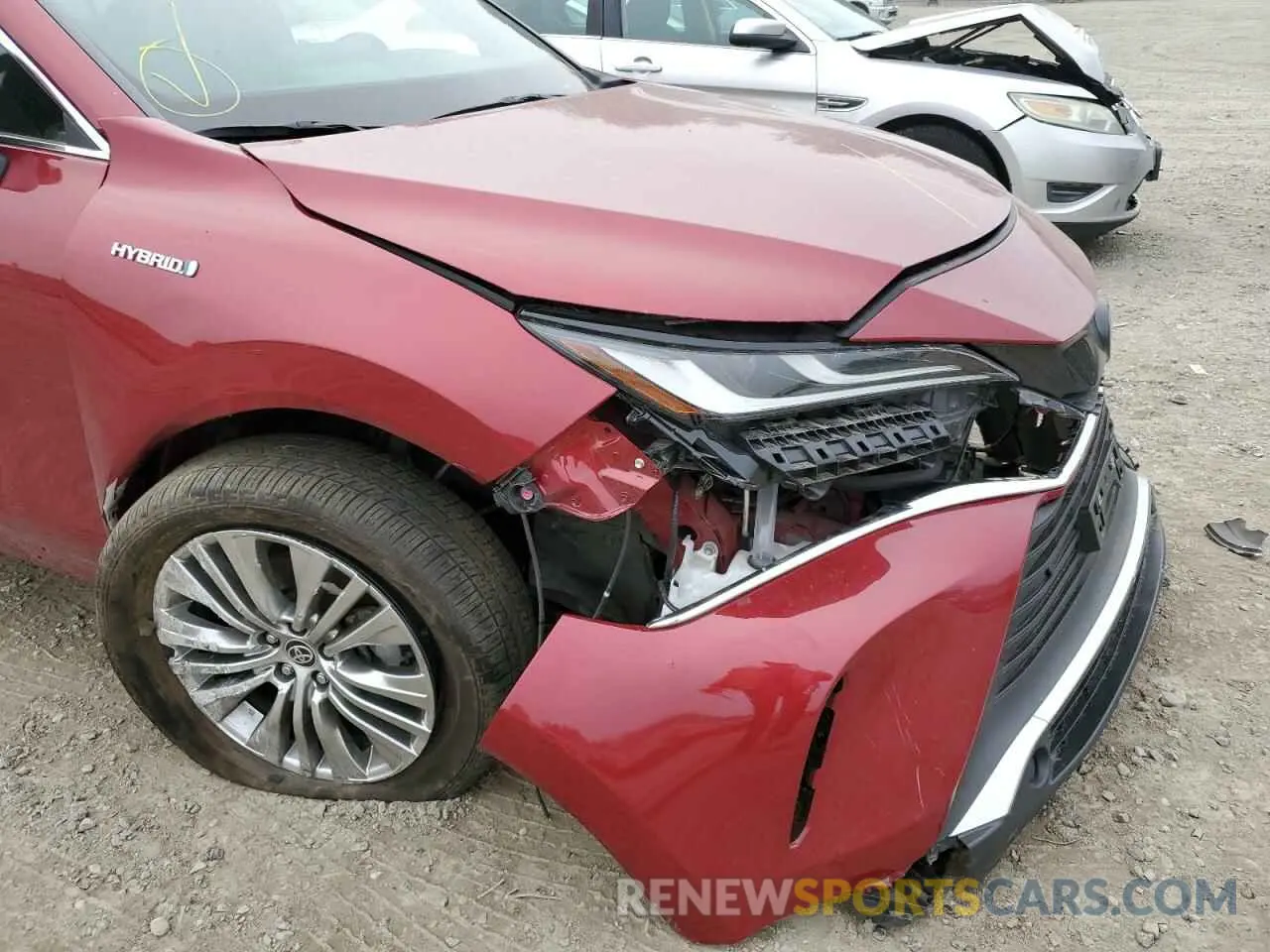 9 Photograph of a damaged car JTEAAAAH5MJ020770 TOYOTA VENZA 2021