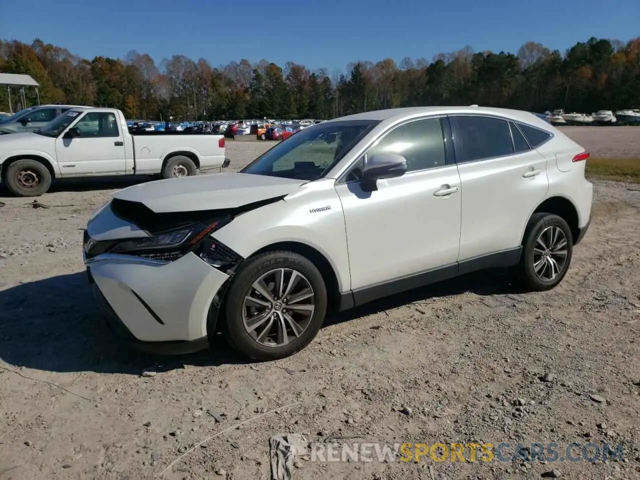1 Photograph of a damaged car JTEAAAAH5MJ028481 TOYOTA VENZA 2021